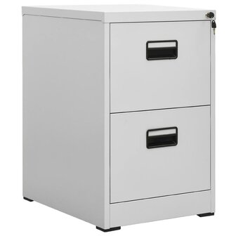 Archiefkast 46x62x72,5 cm staal lichtgrijs 8720286565834 1