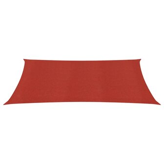 Zonnezeil 160 g/m&sup2; 2x4,5 m HDPE rood 8720286101780 2