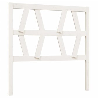 Hoofdbord 96x4x100 cm massief grenenhout wit 8720287004820 2