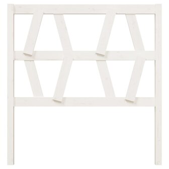Hoofdbord 96x4x100 cm massief grenenhout wit 8720287004820 3