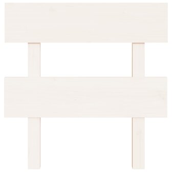 Hoofdbord 93,5x3x81 cm massief grenenhout wit 8720287009320 3