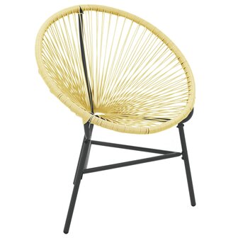 Tuinstoel Acapulco poly rattan beige 8720286150016 2