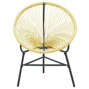 Tuinstoel Acapulco poly rattan beige 8720286150016 3