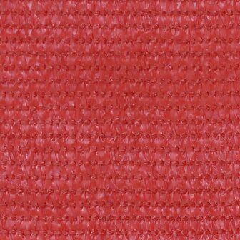 Balkonscherm 120x500 cm HDPE rood 8720286095775 2