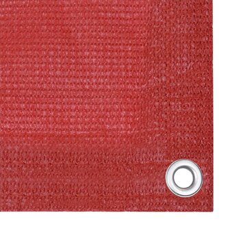 Balkonscherm 120x500 cm HDPE rood 8720286095775 3