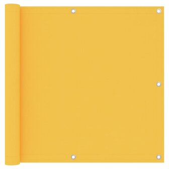 Balkonscherm 90x300 cm oxford stof geel 8720286118252 1
