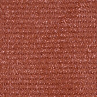 Balkonscherm 90x400 cm HDPE terracottakleurig 8720286095126 2