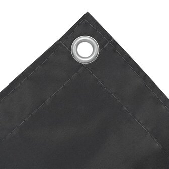 Balkonscherm 75x300 cm oxford stof antraciet 8720286116777 2