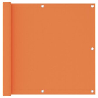 Balkonscherm 90x400 cm oxford stof oranje 8720286118504 1