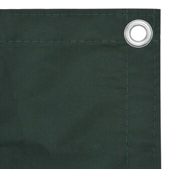 Balkonscherm 75x300 cm oxford stof donkergroen 8720286117972 3