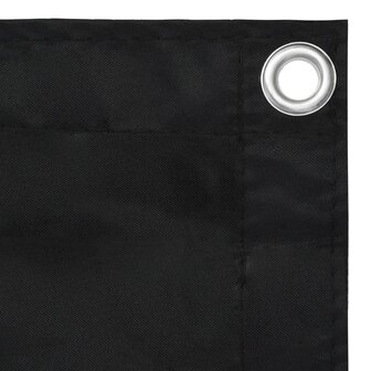 Balkonscherm 120x300 cm oxford stof zwart 8720286118658 3