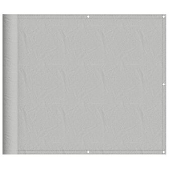 Balkonscherm 90x400 cm 100% oxford polyester lichtgrijs 8721012432000 2