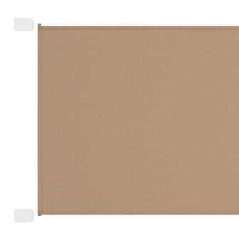 Luifel verticaal 60x360 cm oxford stof taupe 8720286159927 1