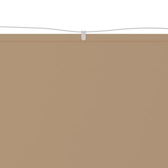 Luifel verticaal 60x360 cm oxford stof taupe 8720286159927 2