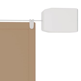 Luifel verticaal 60x360 cm oxford stof taupe 8720286159927 3