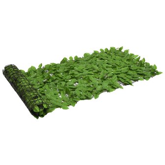 Balkonscherm met groene bladeren 200x75 cm 8721012468368 1