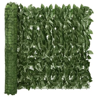 Balkonscherm met donkergroene bladeren 200x75 cm 8721012468351 2