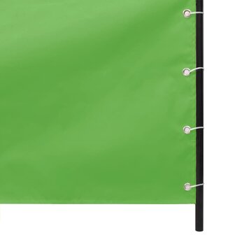 Balkonscherm 80x240 cm oxford stof lichtgroen 8720286161098 3