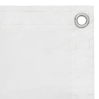 Balkonscherm 120x400 cm oxford stof wit 8720286117101 2