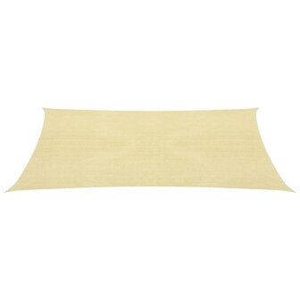 Zonnezeil 160 g/m&sup2; 2x3,5 m HDPE beige 8720286096819 2