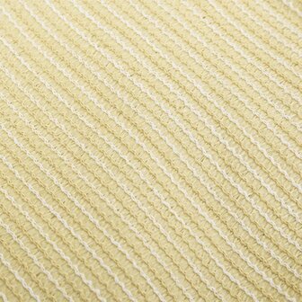 Zonnezeil 160 g/m&sup2; 3/4x2 m HDPE beige 8720286097212 3