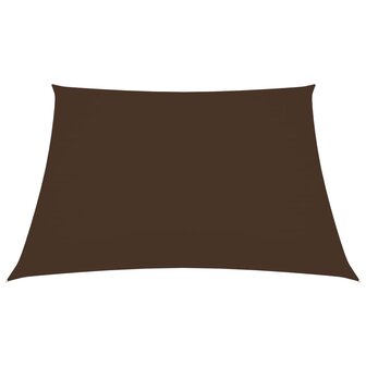 Zonnescherm vierkant 2x2 m oxford stof bruin 8720286125410 2