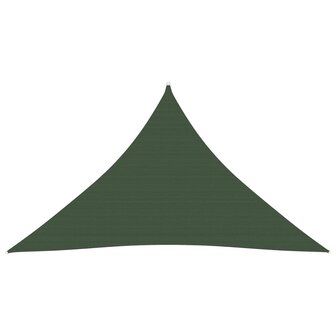 Zonnezeil 160 g/m&sup2; 4x4x5,8 m HDPE donkergroen 8720286100424 1
