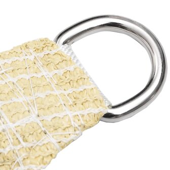 Zonnezeil 160 g/m&sup2; 4x4x4 m HDPE beige 8720286097113 3