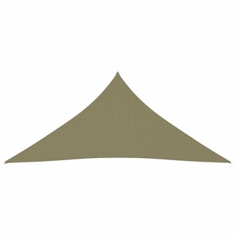 Zonnescherm driehoekig 3x3x3 m oxford stof beige 8720286119716 2