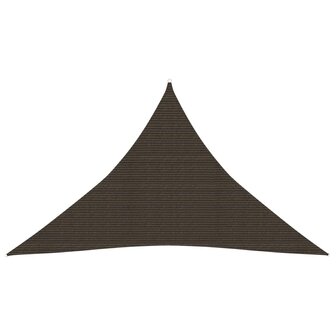 Zonnezeil 160 g/m&sup2; 4x4x5,8 m HDPE bruin 8720286103722 1