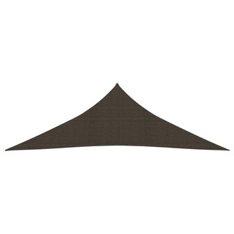 Zonnezeil 160 g/m&sup2; 4x4x5,8 m HDPE bruin 8720286103722 2