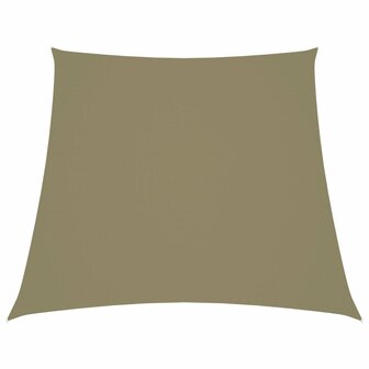 Zonnescherm trapezium 3/4x3 m oxford stof beige 8720286119884 1