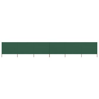 Windscherm 6-panelen 800x160 cm stof groen 8719883745084 1