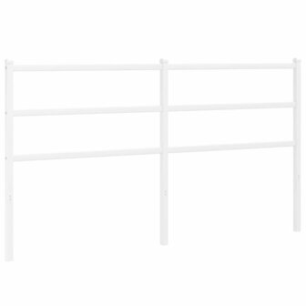 Hoofdbord 150 cm metaal wit 8721012303454 2