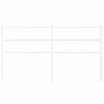 Hoofdbord 160 cm metaal wit 8721012303461 3