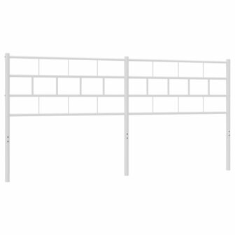 Hoofdbord 180 cm metaal wit 8721012189454 2