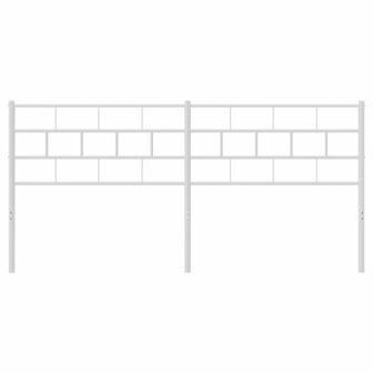 Hoofdbord 180 cm metaal wit 8721012189454 3