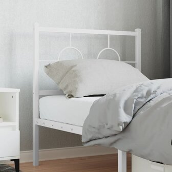 Hoofdbord 75 cm metaal wit 8721012306677 1
