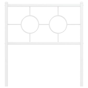 Hoofdbord 75 cm metaal wit 8721012306677 3