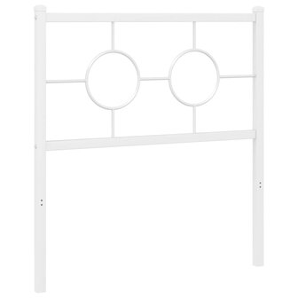 Hoofdbord 75 cm metaal wit 8721012306677 4