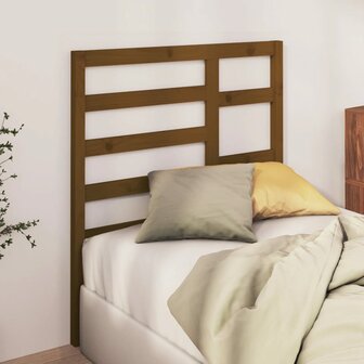 Hoofdbord 81x4x104 cm massief grenenhout honingbruin 8720286951613 3
