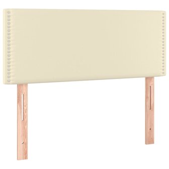 Hoofdbord 100x5x78/88 cm kunstleer cr&egrave;mekleurig 8720287147589 2