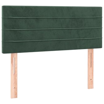 Hoofdbord 80x5x78/88 cm fluweel donkergroen 8720287149576 2