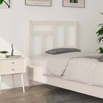 Hoofdbord 95,5x4x100 cm massief grenenhout wit 8720287008323 1