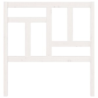 Hoofdbord 95,5x4x100 cm massief grenenhout wit 8720287008323 3