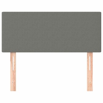 Hoofdbord 80x5x78/88 cm stof donkergrijs 8720287145691 3