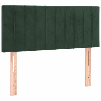 Hoofdbord 80x5x78/88 cm fluweel donkergroen 8720287150558 2
