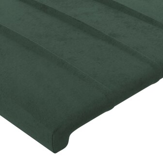 Hoofdbord 80x5x78/88 cm fluweel donkergroen 8720287150558 4