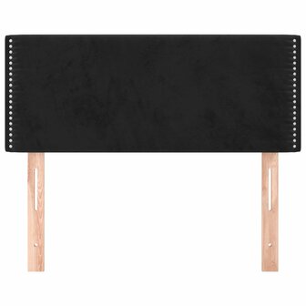 Hoofdbord 80x5x78/88 cm fluweel zwart 8720287147244 3