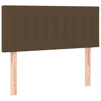 Hoofdbord 80x5x78/88 cm stof donkerbruin 8720287150473 2